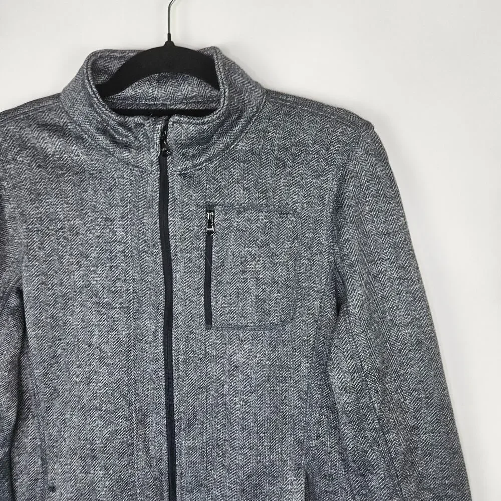 Marc New York Andrew Marc Women’s Gray Full Zip Fleece Lined Jacket Size Medium - Picture 3 of 12